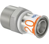 Uponor S-Press PLUS MLC Adaptor Nipple 20 mm x 3/4 Inch Male