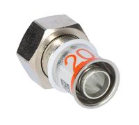 Uponor S-Press Plus MLC Screw Connection Female 20 mm x 3/4 Inch Female