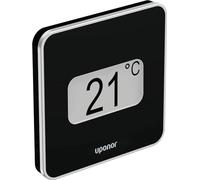 Uponor Smatrix Bave Style T-149 Room Thermostat with Humidity Sensor, Room Controller, Black, 1087814