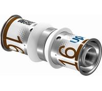Uponor Stainless Steel Coupling 16 x 16 mm, MLC, S-Press Plus, Hose Pipe Fitting