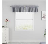 UPOPO Short Curtains Over Sink Gray Linen Textured Kitchen Small Tier Curtains 16 inches Long Privacy Half Window Curtains Caravan Bathroom Basement Curtain Panels Rod Pocket 2 Pieces