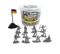 Uposao 100Pcs Military Soldier Playset Army Men Action Figures Battle Group Soldiers Army Men Figures Toy Deluxe Plastic Military Action Educational Toy for Children