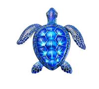 Uposao 12 Inch Metal Sea Turtle Wall Decor Art Hanging Wall Decor Marine Life Themed Wall Hanging Decor For Home, Bedroom, Garden