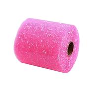 Uposao 1Roll Flower Wrapping Mesh Paper DIY Wedding Party Snow Dot Yarn Floral Bouquet Gift Packaging Materials Craft Decor Florist Supplies Holiday Wedding Birthday Decoration, 16 Yards