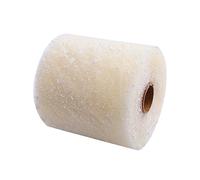 Uposao 1Roll Flower Wrapping Mesh Paper DIY Wedding Party Snow Dot Yarn Floral Bouquet Gift Packaging Materials Craft Decor Florist Supplies Holiday Wedding Birthday Decoration, 16 Yards