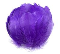 Uposao 200Pcs Natural Goose Feathers, 6-12cm Feather for Crafts Natural Feathers for Christmas for DIY Crafts Party Wedding Decoration of Earrings, Dream Catchers, Hats