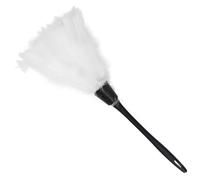 Uposao 2pcs Turkey Feather Duster, Long Handle Dust Brush Mini Feather Duster Home Furniture Car Cleaning Tools