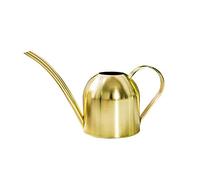Uposao 500ML Gold Indoor Watering Can Small, Ornate Stainless Steel Metal Long Spout Bonsai Mini Watering Can, Watering Pot for Indoor&Outdoor Plant