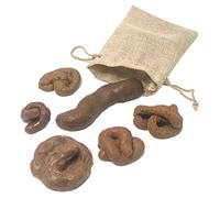 Uposao 6 Pcs Fake Poop Realistic Fake Turd Novelty Floating Fake Poop Toys Prank Lifelike Poo Toy Joke Toys for Halloween April Fools Day Prank Party