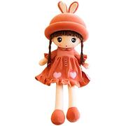 Uposao Bunny Eared Princess Plush Doll, Stuffed Toy, Unisex, Pink, 50cm, Rabbit Ear Feature, Fairy Tale Theme, Gift for Various Occasions