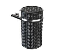 Uposao Car Ashtray, Portable Air Vent Car Ashtray with Lid And LED Smokeless Self Extinguishing Ash Car Cup Holder Trash Can Windproof Cigarette Ashtray for Outdoors Office Home Camping