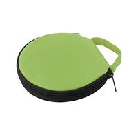 Uposao CD Case, 20 Capacity Oxford Cloth CD/DVD Storage Bag Round Disc Storage Case Portable DVD Organizer Pouch Folder for Home Car Travel