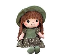 Uposao Cute Rag Doll Soft Cuddly Stuffed Toy Companion Toys Beautiful Ragdoll Princess Plush Dolls with Hat Skirt Room Decoration Doll Birthday Christmas Best Gift, 40cm