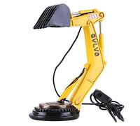 Uposao Digger Desk Lamp Movable Table Lamp LED - Unique Excavator Desk Lamp Decoration, Industrial Style Excavator Modelling Table Lamp, Portable LED Children's Lamp