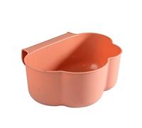 Uposao Hanging Kitchen Waste Bins, Trash Bin Small Compact Garbage Bins Collection Tray for Kitchen Wall Mounted Waste Bin for Food Scraps and for Household Waste Storage