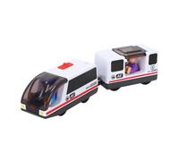 Uposao Kids' Electric Freight Train With Magnetic Link Locomotive - Battery Powered, Manual Control Model Educational Toy for Children