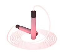 Uposao LED Light Up Adjustable Length Jumping Rope with Soft Rubber Grip Skipping Rope Fitness Skipping Rope for Kids Adults Fitness Indoor or Outdoor Exercise, 2.8M