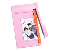 Uposao Mini Guillotine Paper Cutter Portable Paper Cutting Machine Photo Paper Trimmer Cutter for Craft Paper Photos Cards Scrapbooking Office Home