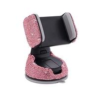 Uposao Mobile Phone Holder Car Ventilation Bling Rhinestone Glitter Diamond 360° Rotatable Car Smartphone Holder Car Mobile Phone Holder for iPhone 12 Samsung Huawei Smartphone