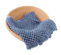 Uposao Newborn Baby Photography Props Blanket Knitted Photography Blanket Braided Rope Basket Filler Baby Photo Backdrop Rug Professional Baby Photo Prop Cushion for Infant Boy or Girl