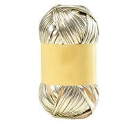 Uposao Shiny Metallic Yarn Knitting Yarn 100g Crochet Fabric Tshirt Yarn Chunky Crochet Yarn Polyester Yarn For Crochet Bag, Baskets, Rugs, DIY, Crafts
