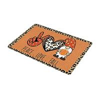 Uposao Thanksgiving Rug Autumn Maple Leaf Welcome Indoor Doormat Fall Floor Mat for Kitchen Bedroom Living Room Home Decor Mats