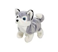 Uposao Toy Dog Electronic Cuddly Toy Dog Toy Running and Barking Toy Dog Simulation Dog Interactive Plush Toy Educational Toy for Children from 3 4 Years Boys Girls