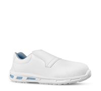 UPower Blanco Safety Shoes Metal Free Catering Composite Toecap White Sizes 2-11