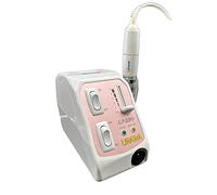 [Upower] UP220 Professional Nail Drill Machine, 20000 RPM Electric File for Nails, Low Noise & Low Vibration, Home and Salon Use (Made in Japan) Produced by URAWA Corp. [White-Pink]
