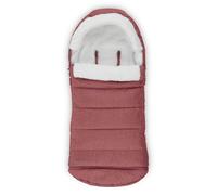 UPPAbaby CozyGanoosh Stroller Footmuff Lucy - Rosewood Mélange - Ultra-Warm, Water-Resistant Winter Cover, Windproof Fleece-Lined Sleeping Bag, Compatible with Vista, Cruz, Ridge, Minu