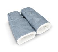 UPPAbaby CozyHandmuffs Gregory | Universal Pushchair Hand Warmers | Fully Enclosed Weather-Resistant Hand Muff | Ultra-Plush Fleece Lining | Easy-Attach Stroller Handmuff | Unisex Pram Hand Protection