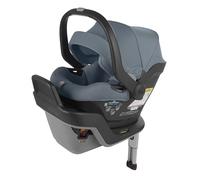UPPAbaby Mesa Max Infant Car Seat/Base with Load Leg and Robust Infant Insert Included/Innovative Safety Features + Simple Installation/Direct Stroller Attachment/Gregory (Blue Mélange)