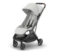 UPPAbaby Minu V3 Stroller | Savannah | Lightweight, Compact, One-Hand Fold | Compatible with Mesa & Aria Car Seats | UPF 50+ Canopy, Extendable Leg Rest & Carry Strap | Suitable from Birth to 22kg