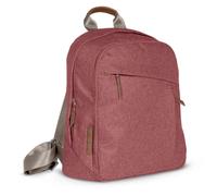 UPPAbaby Unisex Baby Changing Backpack, Lucy (Rosewood M?lange/Saddle Leather)