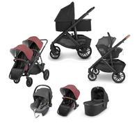 UPPAbaby Vista V2 Travel System - Lucy Rosewood Melange