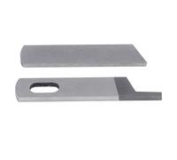 Upper and Lower Blade Set for Bernina Overlocker, Stainless Steel Sewing Machine Blades A4142-335 - 0000 & A4145-335 - 0000, Precision - Cut Replacement Blades for Bernette Juk