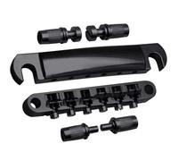 Upper And Lower Chord Bridge Pillows, Bridge Pull Chord Plates, Electric Guitar Fixed Chord Seat Pillows(Black)