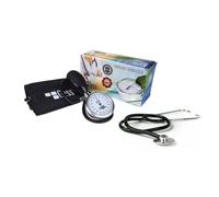 Upper Arm Blood Pressure Monitor with Stethoscope Dial Pressure Gauge