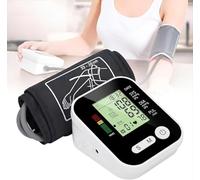 Upper Arm Blood Pressure Monitor with Wide Range Comfort Cuff (22-36cm) - Automatic Digital BP & Home Blood Pressure Monitor - Large LCD Display, Clinically Accurate Hypertension Tracker