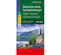 Upper Austria - Salzkammergut, road and leisure map 1:200,000, freytag & berndt