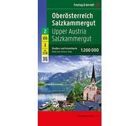 Upper Austria - Salzkammergut, road and leisure map 1:200,000, freytag & berndt