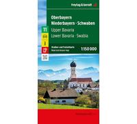 Upper Bavaria - Lower Bavaria - Schwaben, Roadmap: 1:150,000 scale