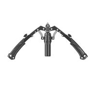 Upper Body Power Expander - Arm Muscle Trainer Device, Hydraulic Resistance Workout Tool | Home Fitness Chest Shoulder Setup, Adjustable Strength Acceleration with 22-440 lbs Range for Daily Train