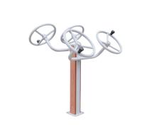 Upper Body Strength Builder Trainer,Wrist Rotation Exerciser, Shoulder Straightener,Outdoor Forearm Developer,Strength Training,Full Body Exercise Equipment (B )