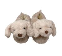Upper Canada Fluffy Animal Shaped Slippers Novelty Fleece Lined One Size Adult