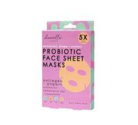 Upper Canada Probiotic Sheet Face Mask Collagen + Yogurt - 5 Pack Danielle Creation