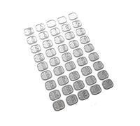 Upper Case Letters of The Alphabet Dies for Card Making Numbers Zero Through Nine Ampersand Hashtag Metal Cutting Dies for DIY Scrapbooking Paper Crafting Handmade Crafts Scrapbooking Supplies