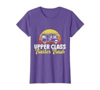 Upper Class Trailer Trash Glam Redneck Humor T-Shirt