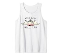 Upper Class Trailer Trash Vintage RV Graphic Tank Top