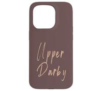 Upper Darby Pennsylvania Vintage elegant design Case for iPhone 15 Pro